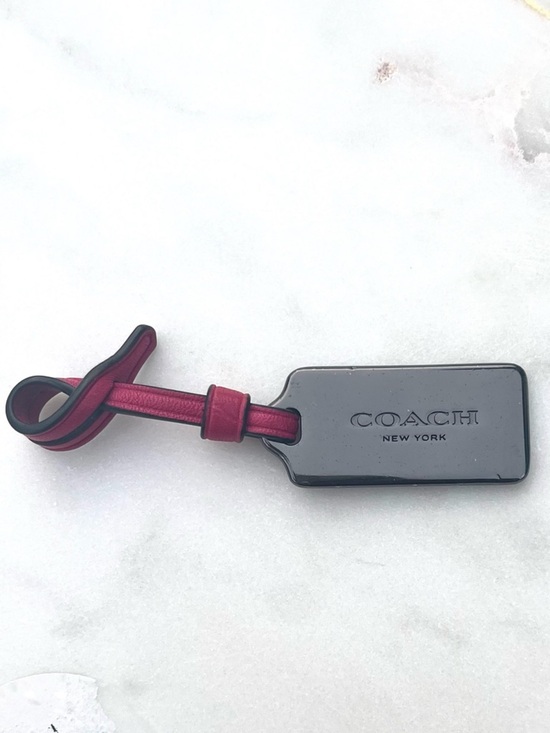 Coach Accessories - COACH Gunmetal Hang Tag, Heavy